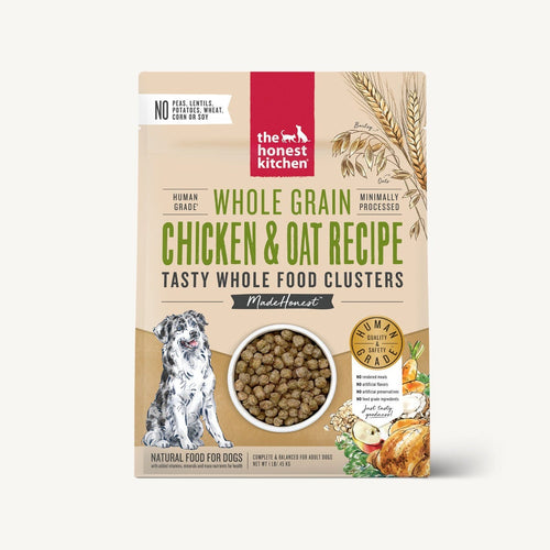 The Honest Kitchen Dog Whole Food Clusters Whole Grain Chicken Dog Food