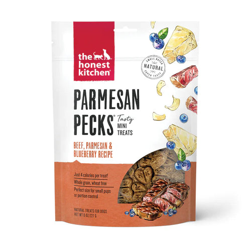 Honest Kitchen Parmesan Pecks - Beef, Parmesan & Blueberry Recipe