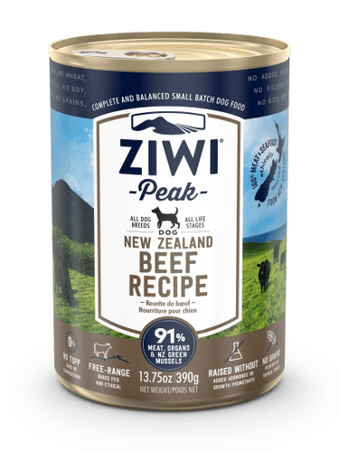 Ziwi Peak Beef Canned Dog Food